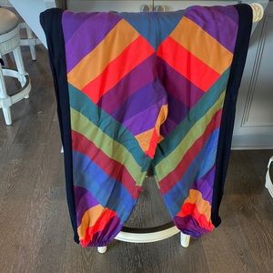 Anthropology colorful pants.